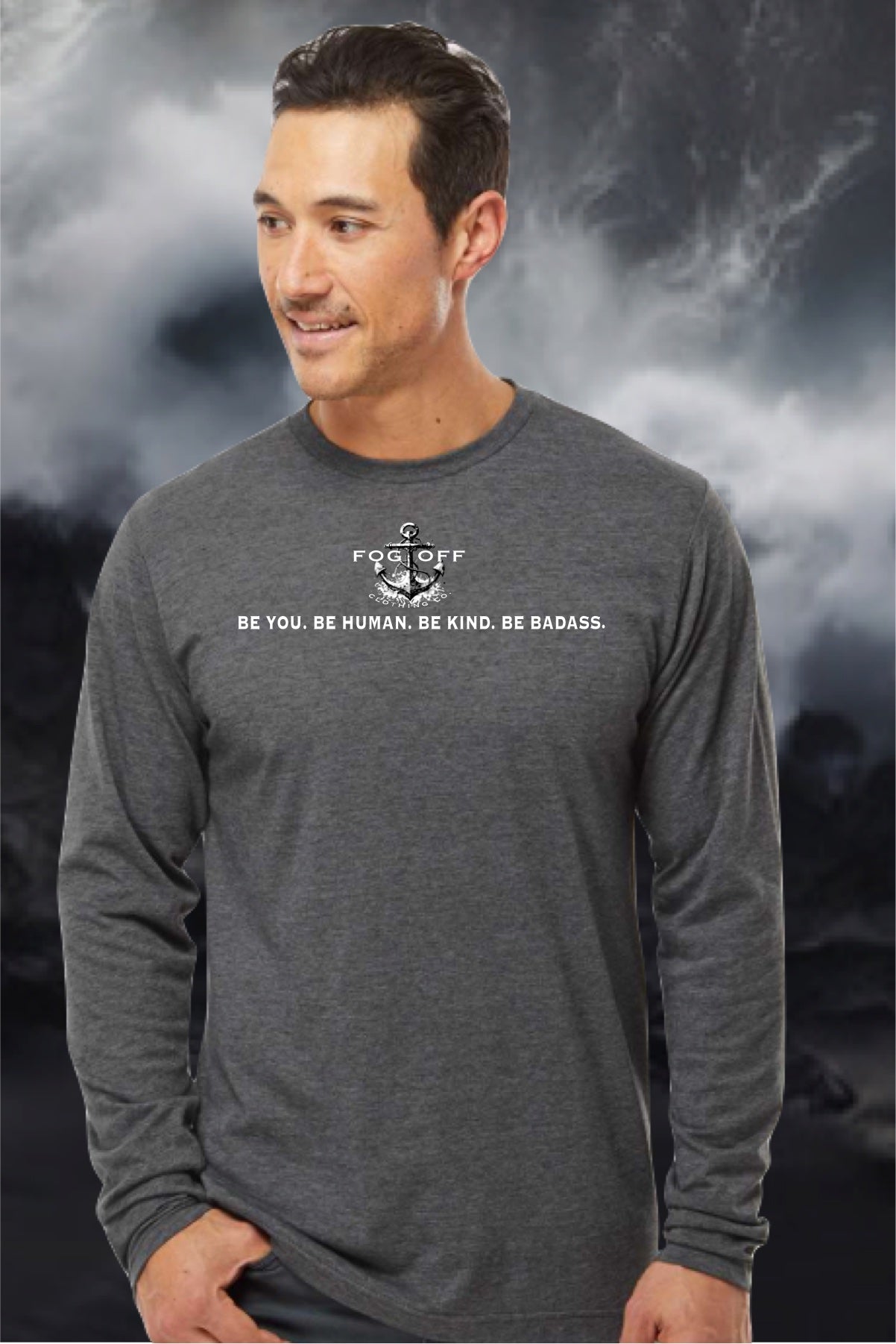 MENS BADASS LONG SLEEVE T