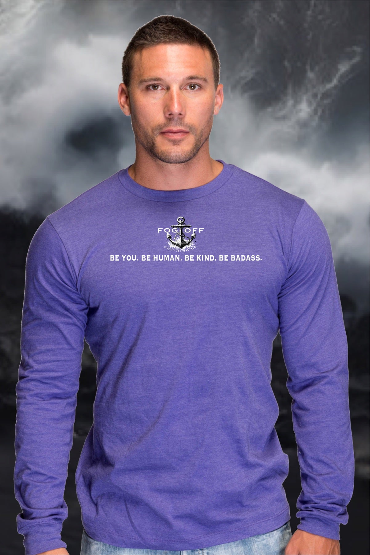 MENS BADASS LONG SLEEVE T