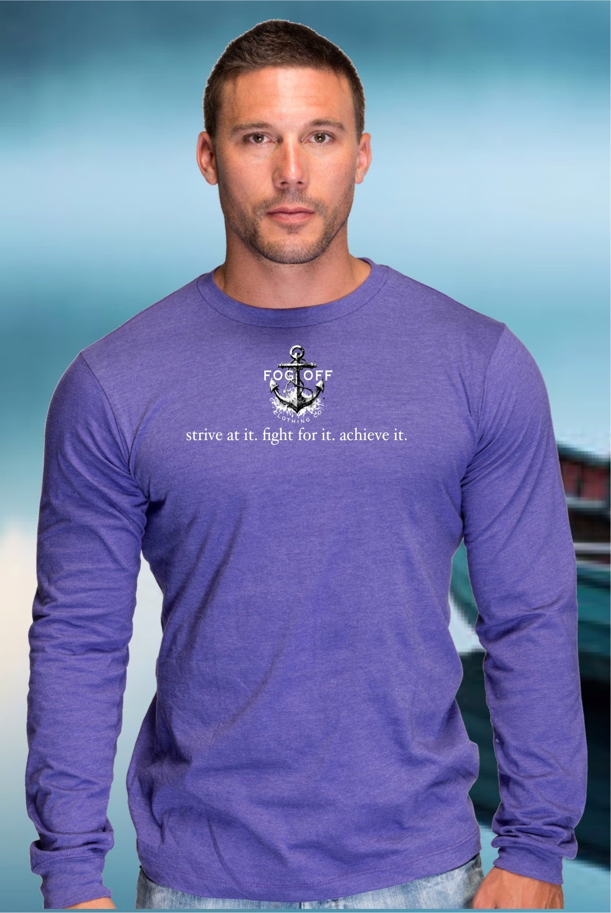 MENS STRIVE LONG SLEEVE T