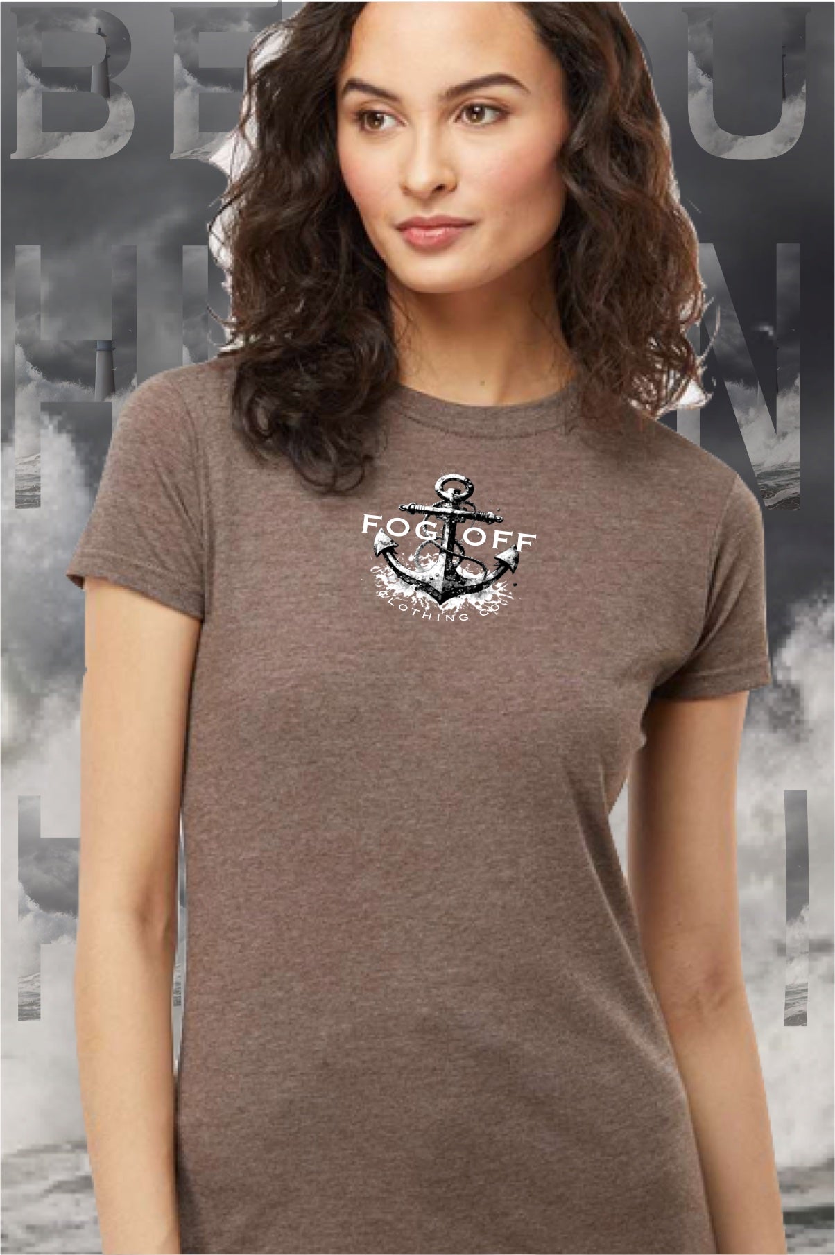 NEW ANCHOR SPLASH WOMANS CREW T