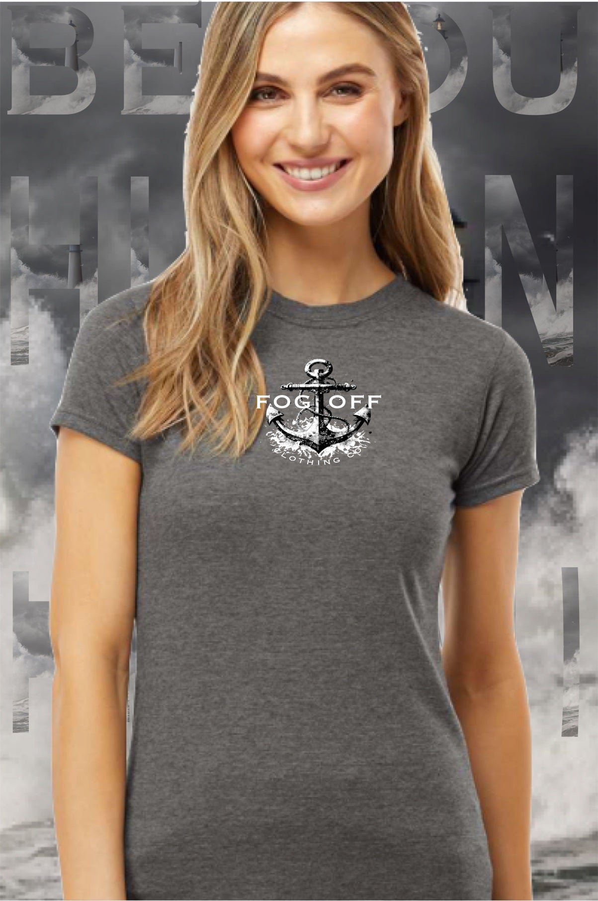 NEW ANCHOR SPLASH WOMANS CREW T