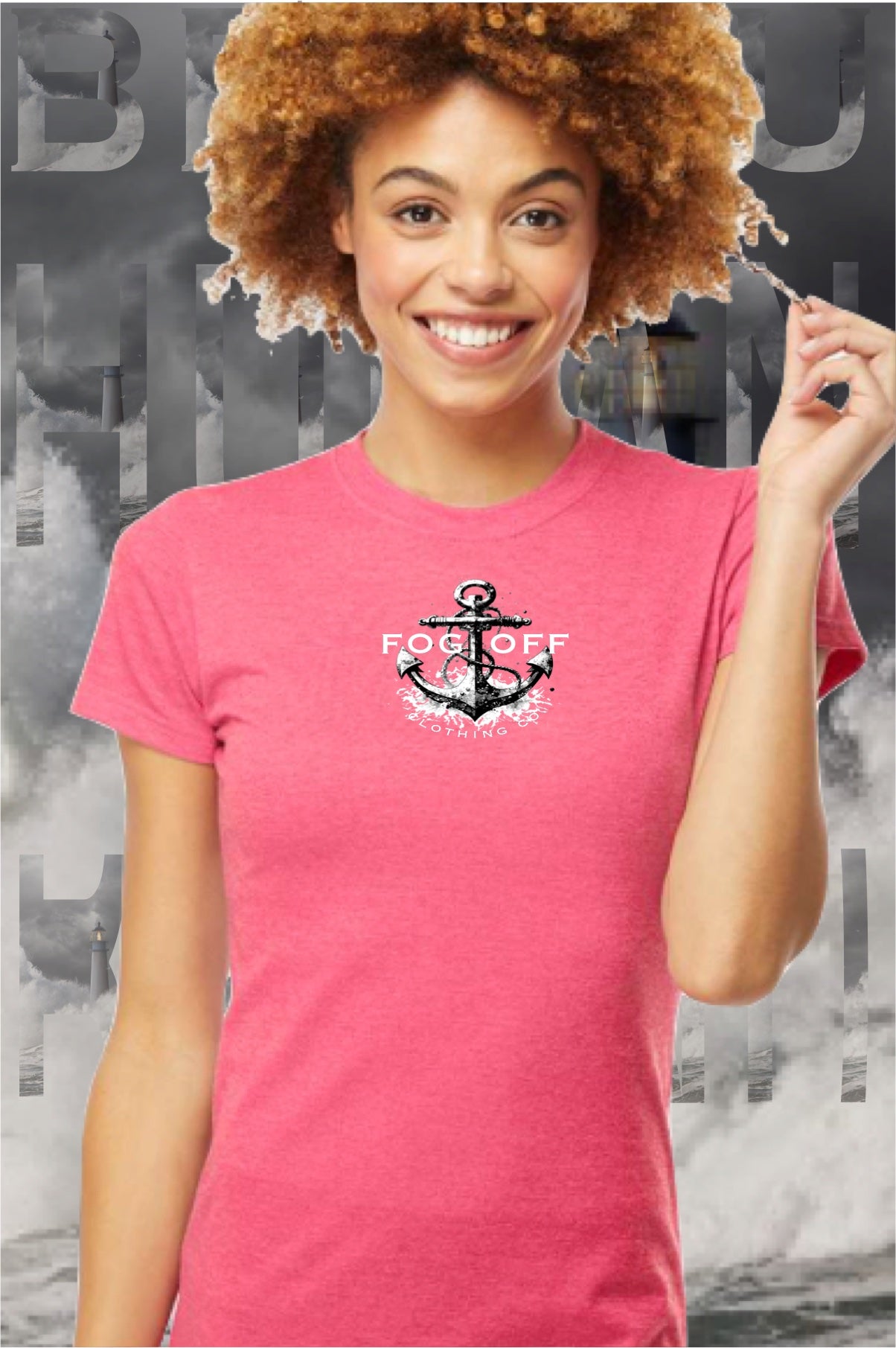 NEW ANCHOR SPLASH WOMANS CREW T