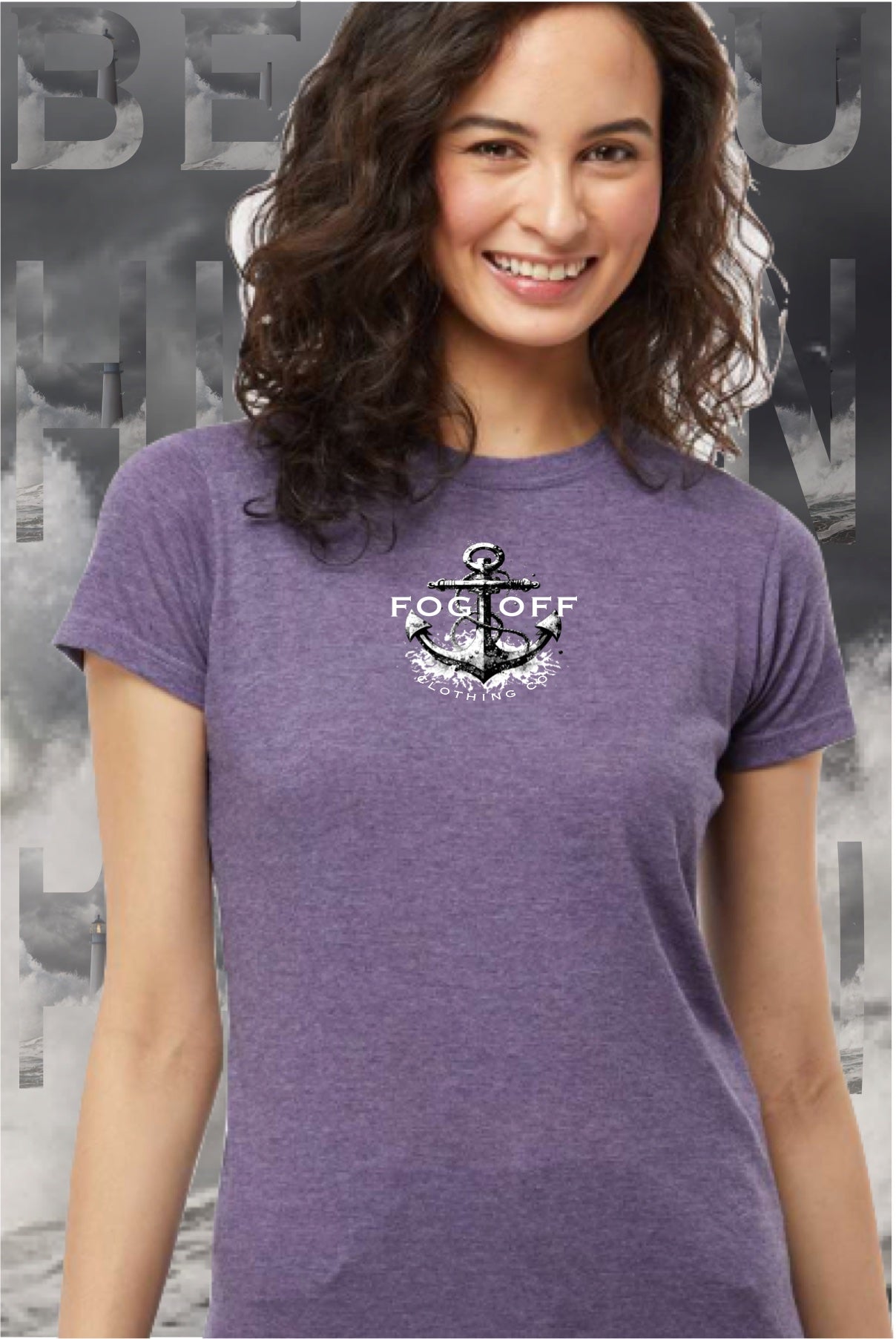 NEW ANCHOR SPLASH WOMANS CREW T