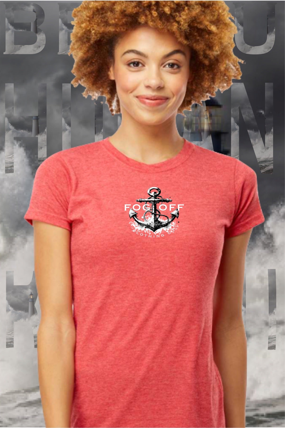 NEW ANCHOR SPLASH WOMANS CREW T