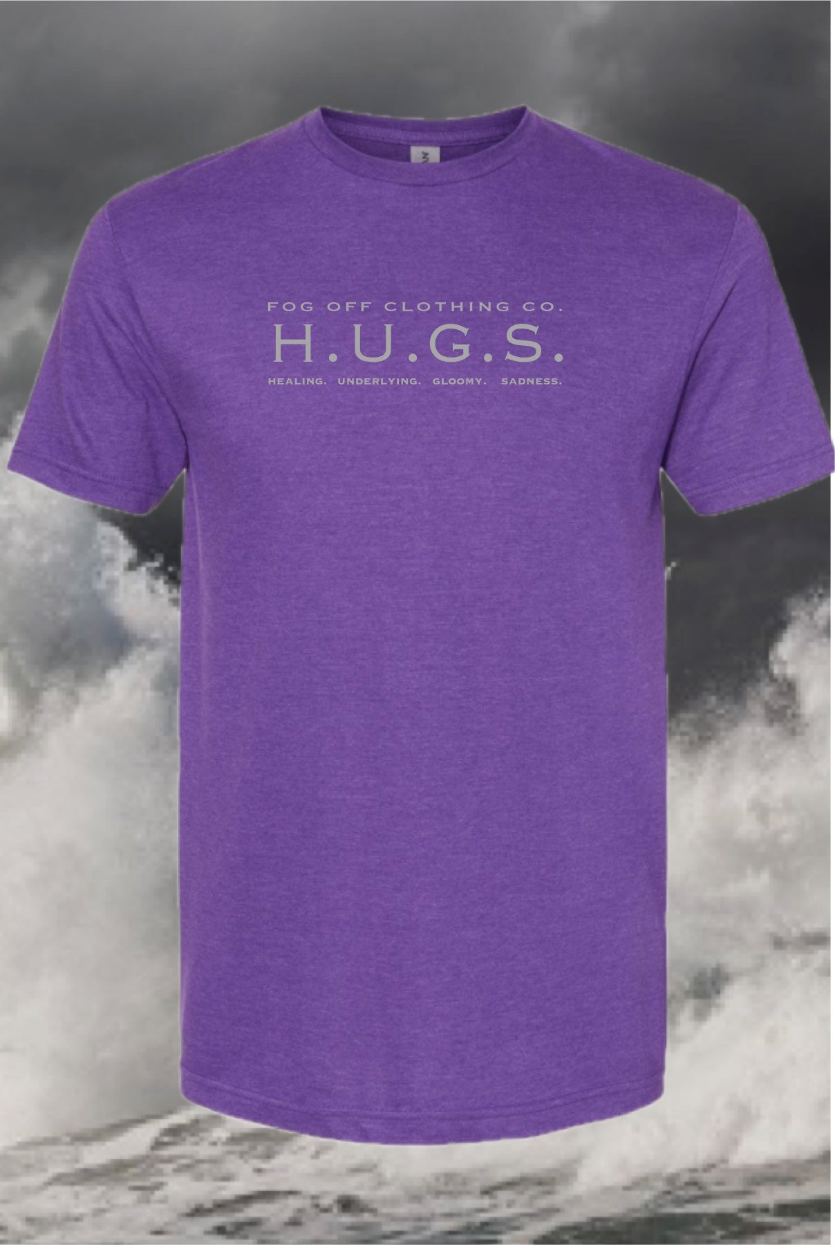 Mens Hugs Short Sleeve CVC Tee