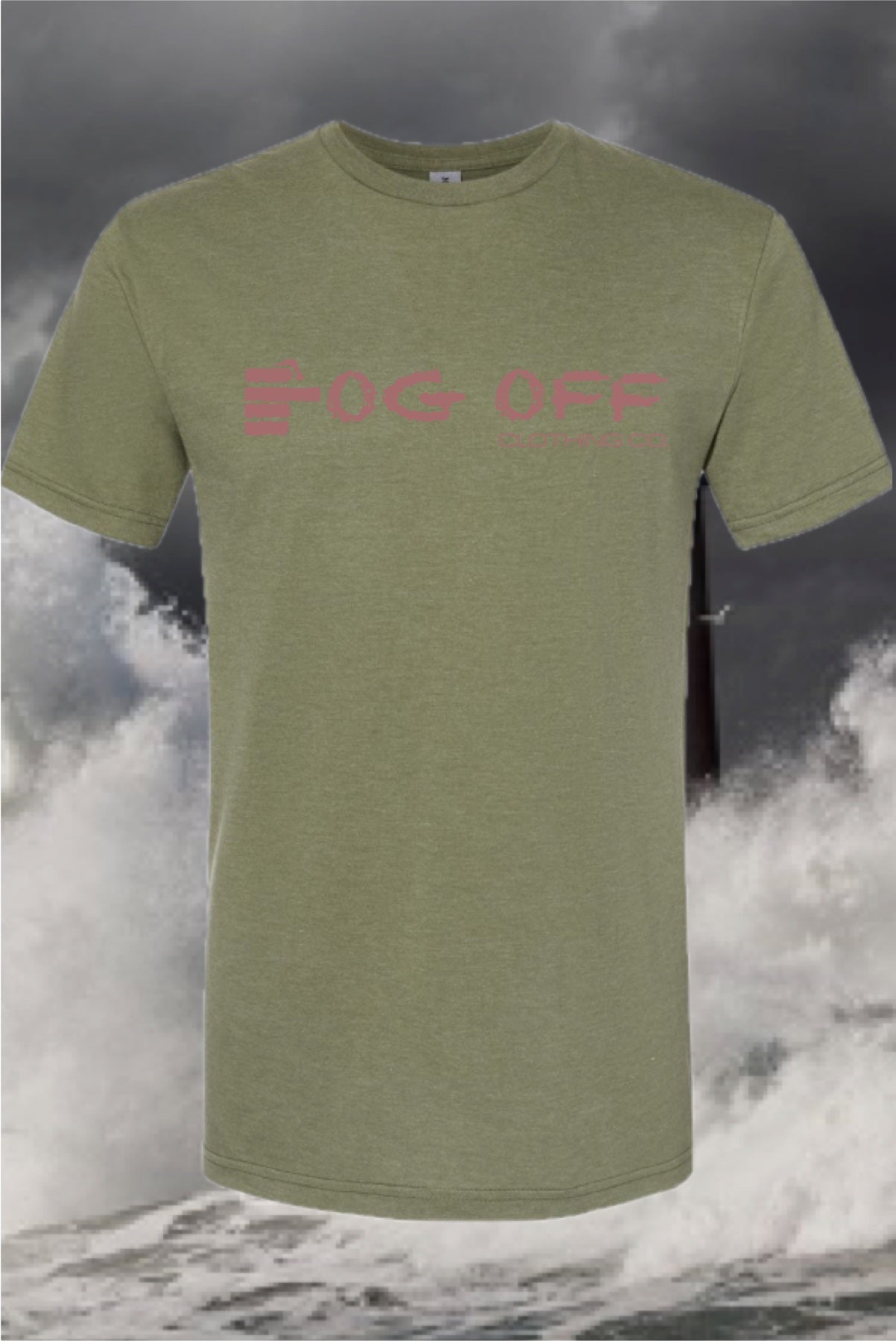 Mens Rose Gold Finger Short Sleeve CVC Tee