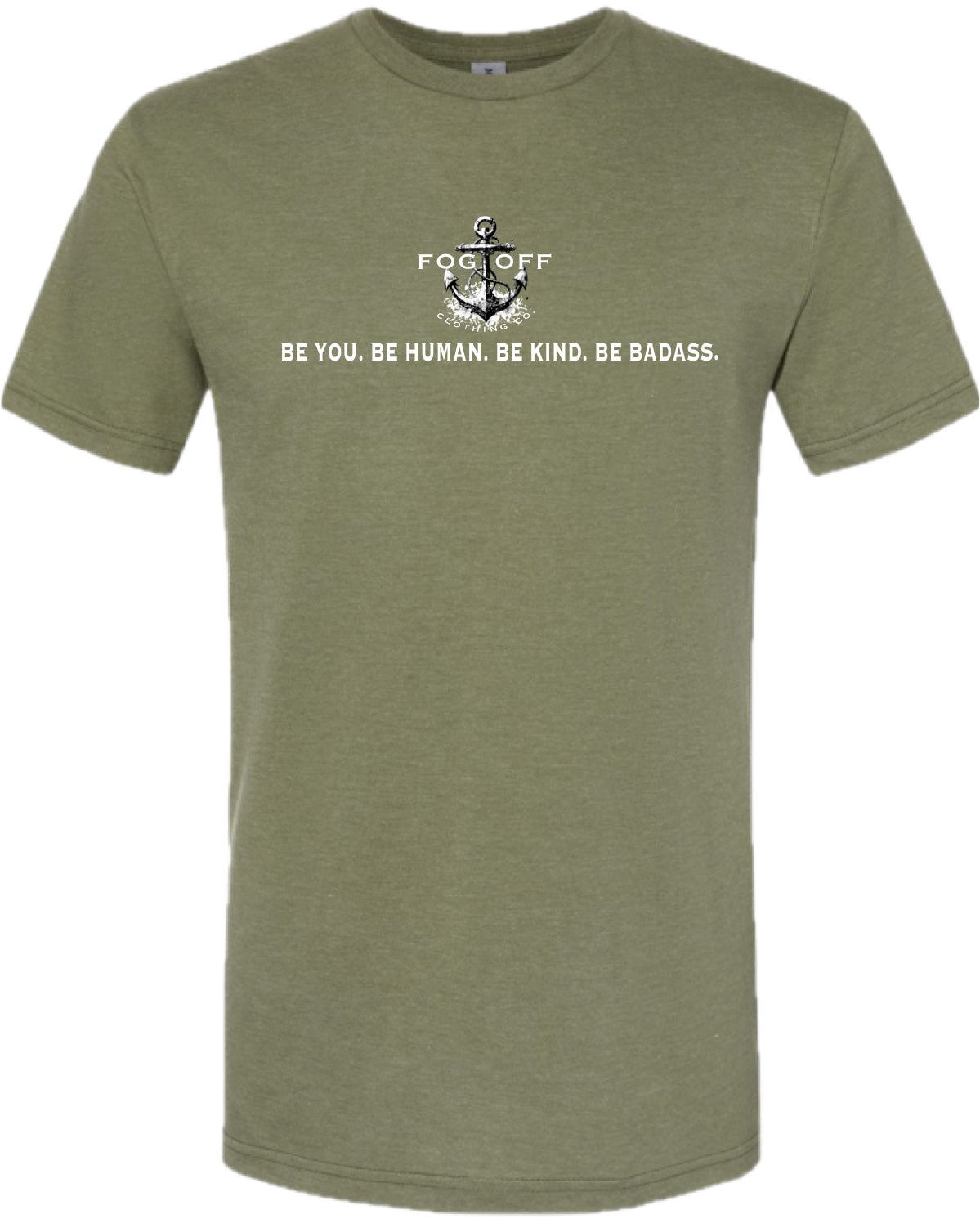 Mens Anchor Short Sleeve CVC Tee