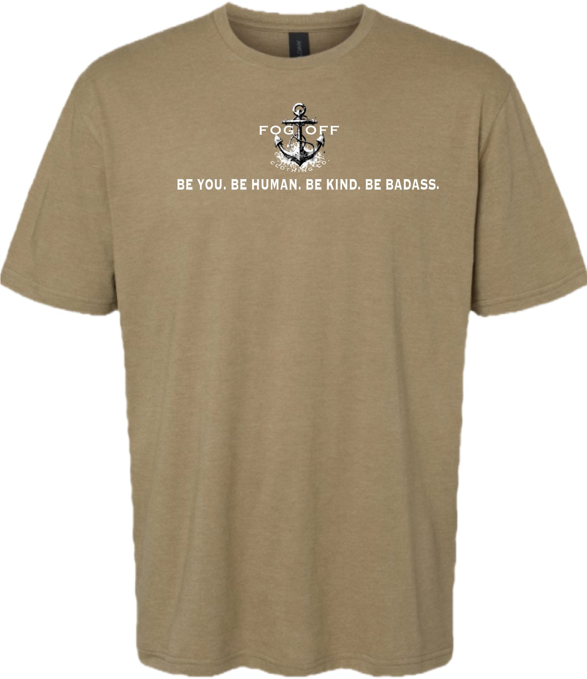 Mens Anchor Short Sleeve CVC Tee