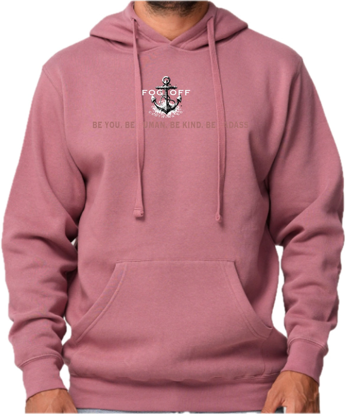 Metallic Rose GoldBadass Hoodie 2025