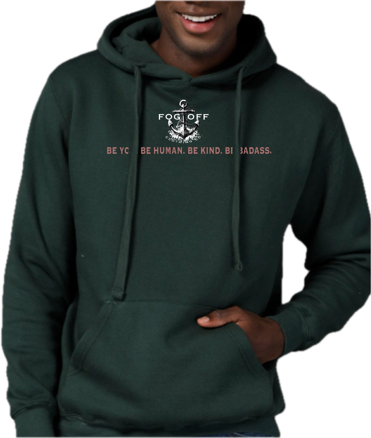 Metallic Rose GoldBadass Hoodie 2025