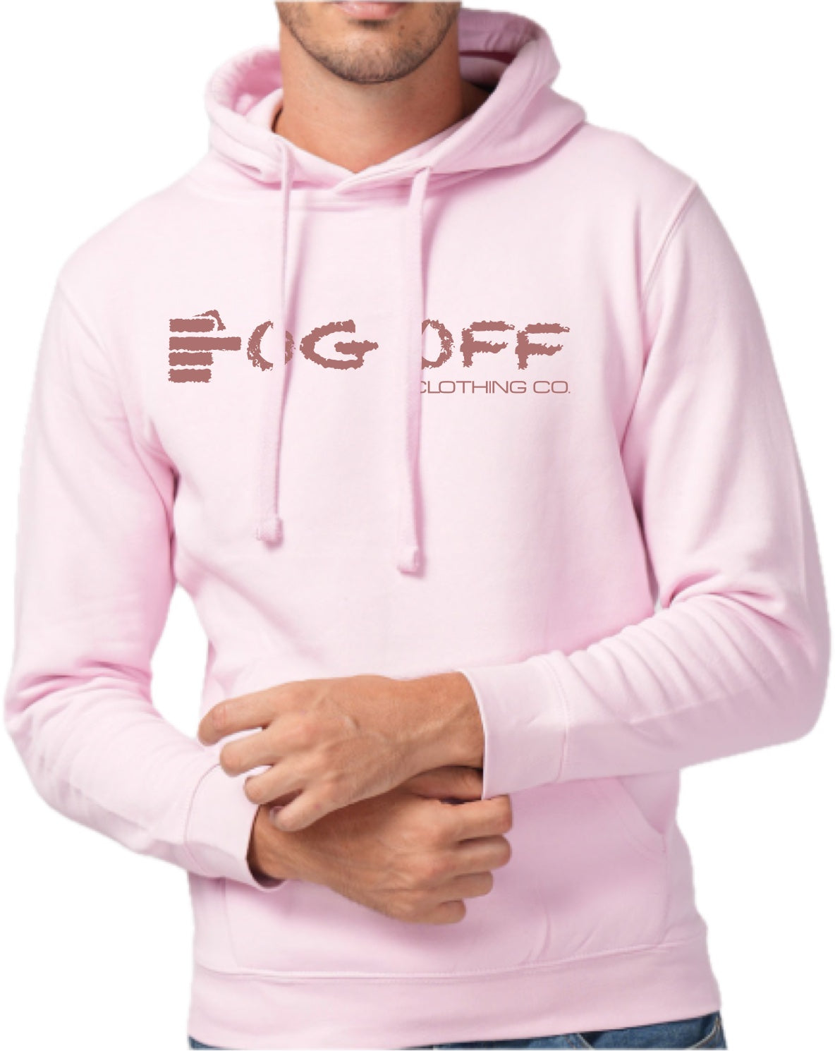 Metallic Rose Gold Finger Hoodie 2025