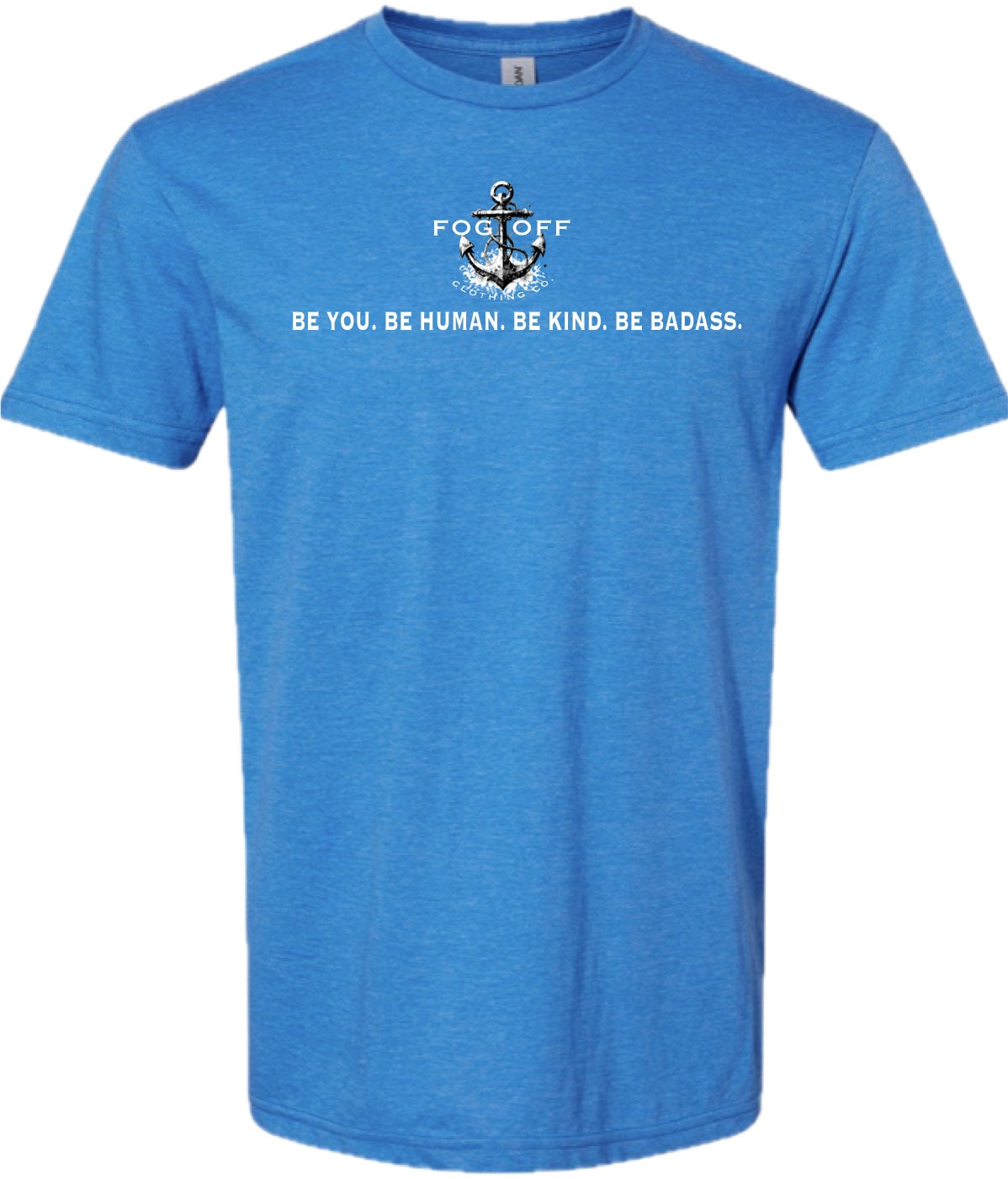 Mens Anchor Short Sleeve CVC Tee