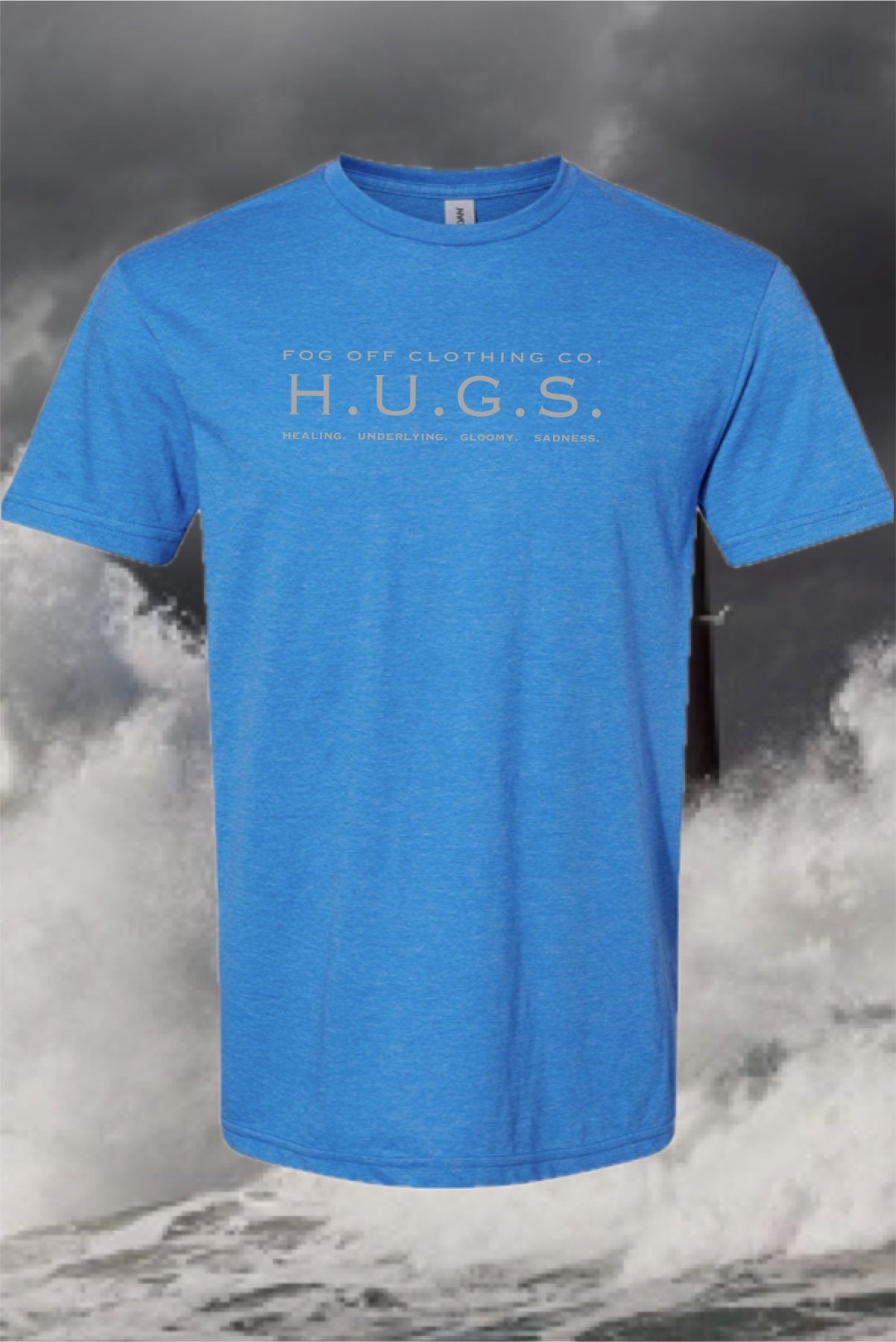 Mens Hugs Short Sleeve CVC Tee