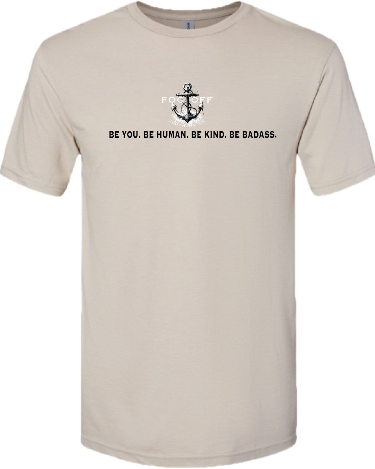 Mens Anchor Short Sleeve CVC Tee